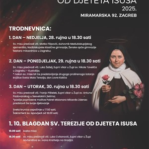 Proslava župnog blagdana u Župi sv. Terezije od Djeteta Isusa